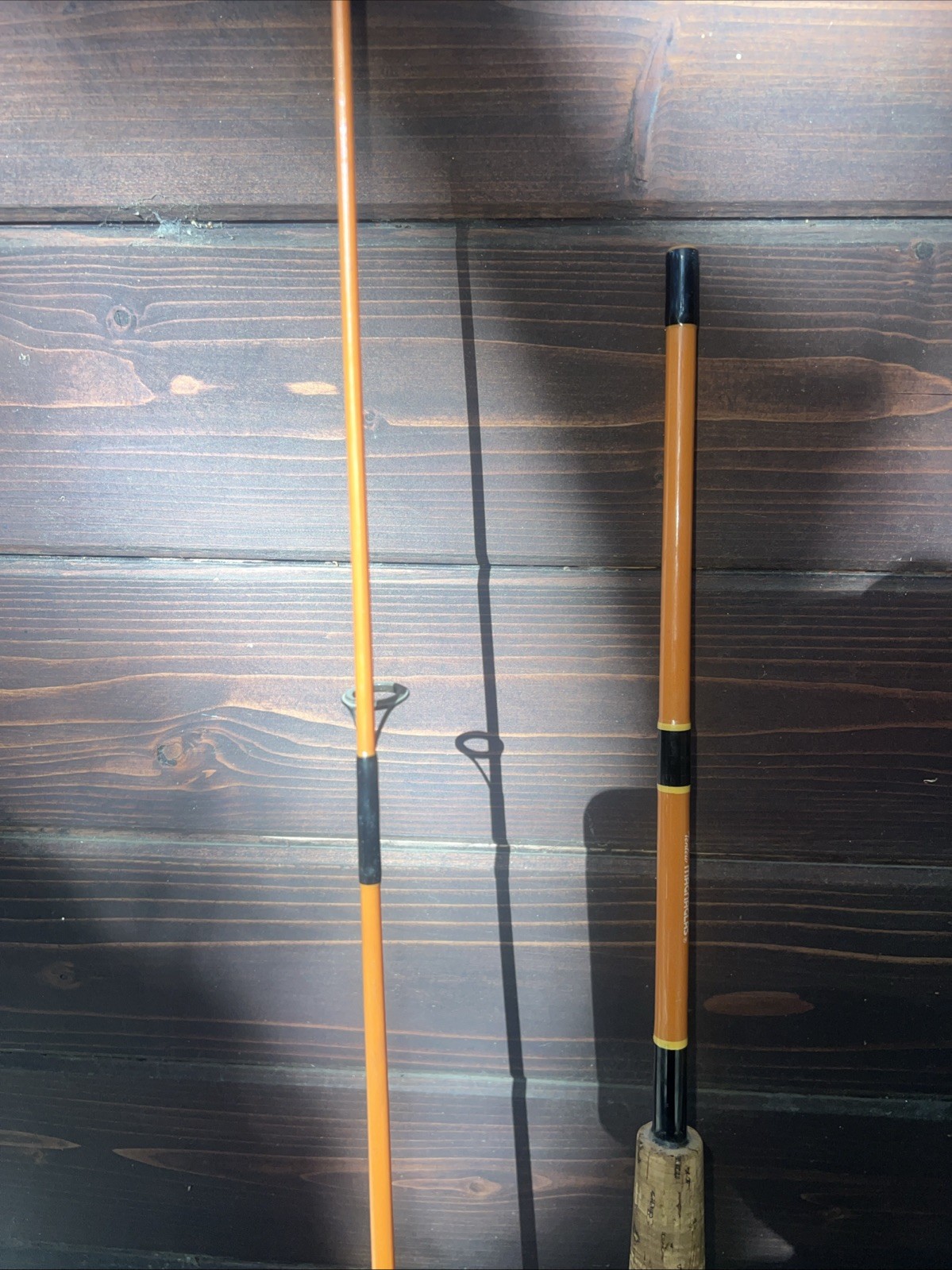 VINTAGE KENCOR SP6-2V TENLEW MAGNAGLAS 6′ 4-10 lb SPINNING FISHING ROD Excellent