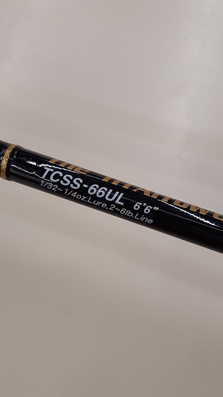 Ever Green Tactics Bass Fishing Rod TCSS-66UL 6’6″ Ultralight, 1 Piece