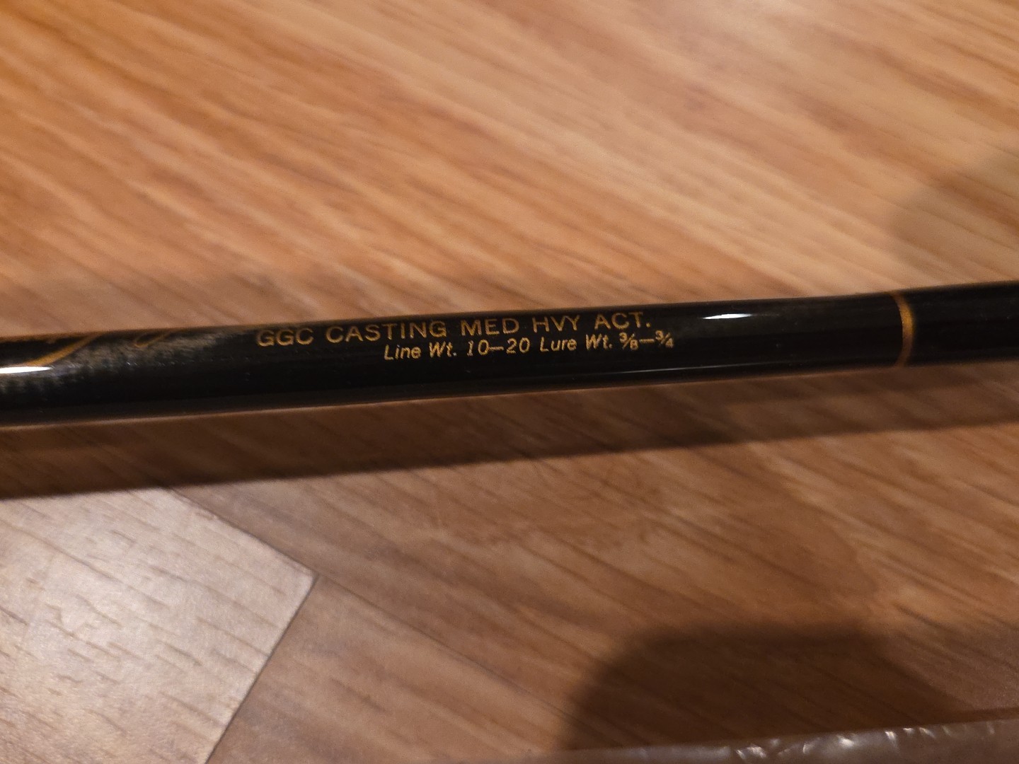 Vntg Bass Pro Shops Tournament XL Graphite Gold 5’7″ 1Pc. Casting Rod Brand New