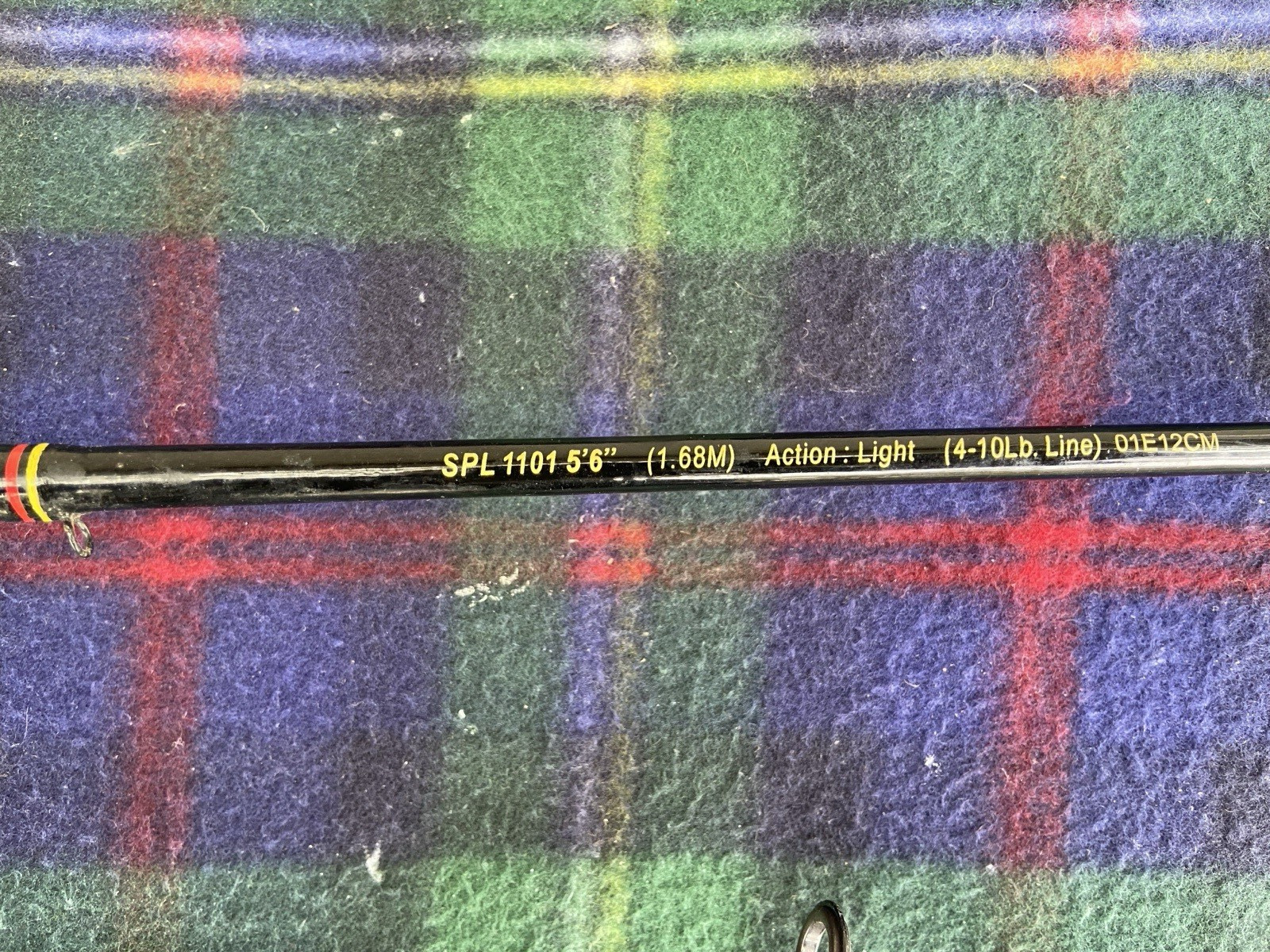 SHAKESPEARE UGLY STIK SPL 1101 5’6″ LIGHT ACTION 2 PIECE SPINNING ROD