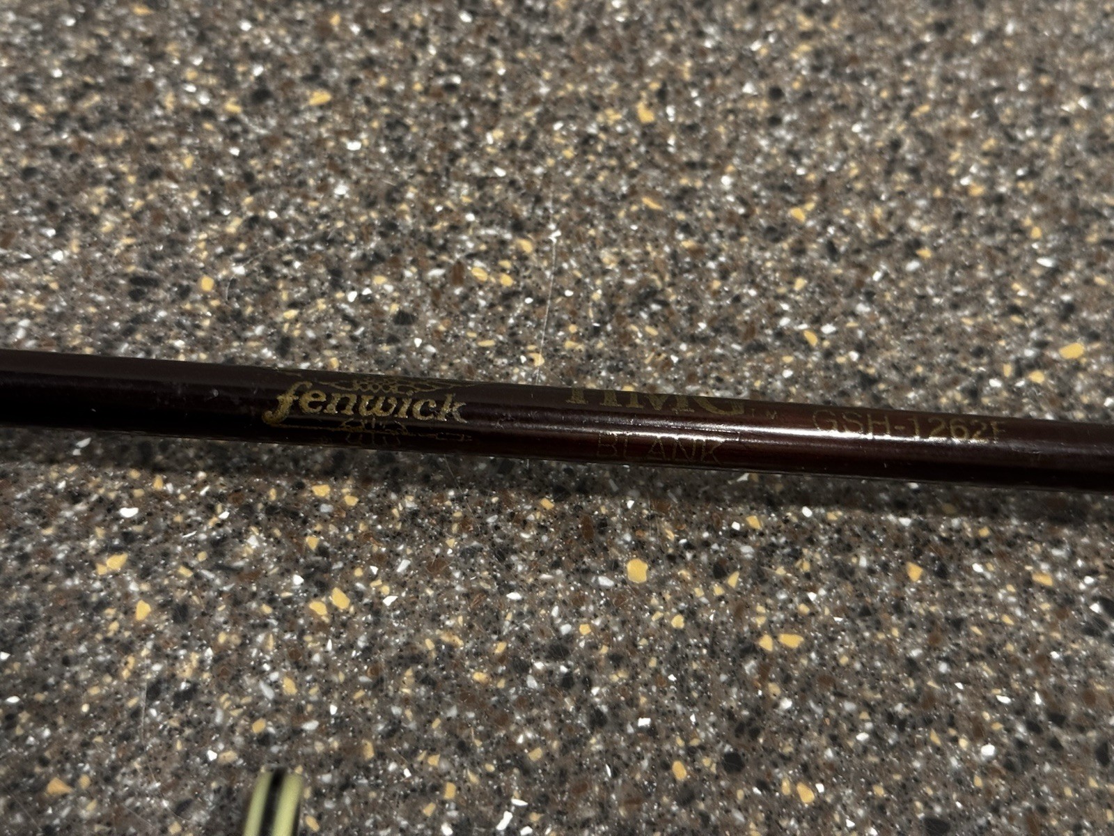 Vtg RARE Fenwick HMG GSH-1262F 10’6” 2Pc Graphite Spinning Rod Fuji USA 10.5’