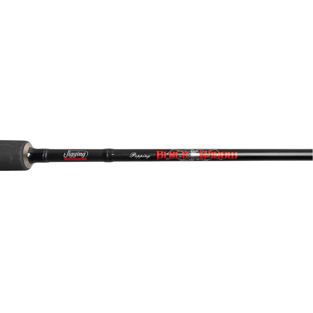 Jigging World Black Widow 2.0 Popping Spinning Rods