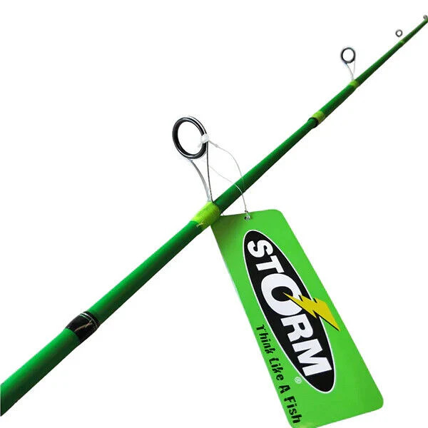Storm Gomoku NEON Fishing Rod 7′ Med 4-8 kg SPIN 2 Piece rod