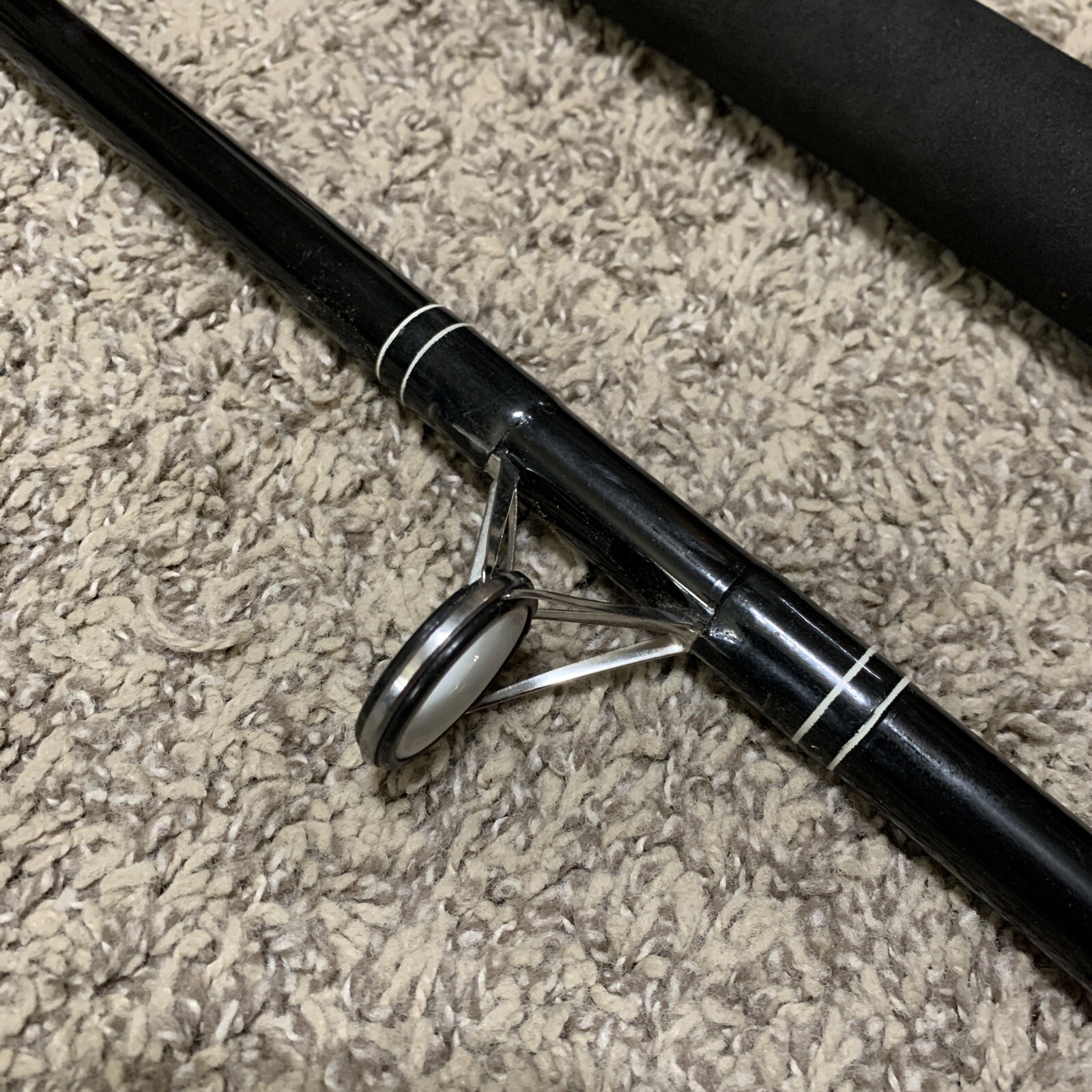 Master 6000 Series Bonneville Model 6604 11 ft Fishing Rod 2 Pc Rod Heavy Action