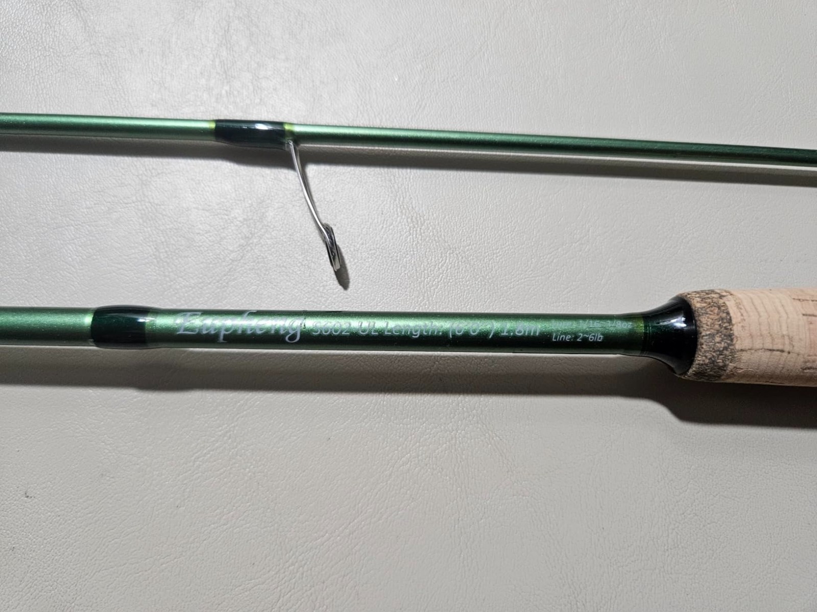 Windshadow Ultralight Spinning Rod 2pc Carbon Finesse Panfish Trout 6ft/6.6ft