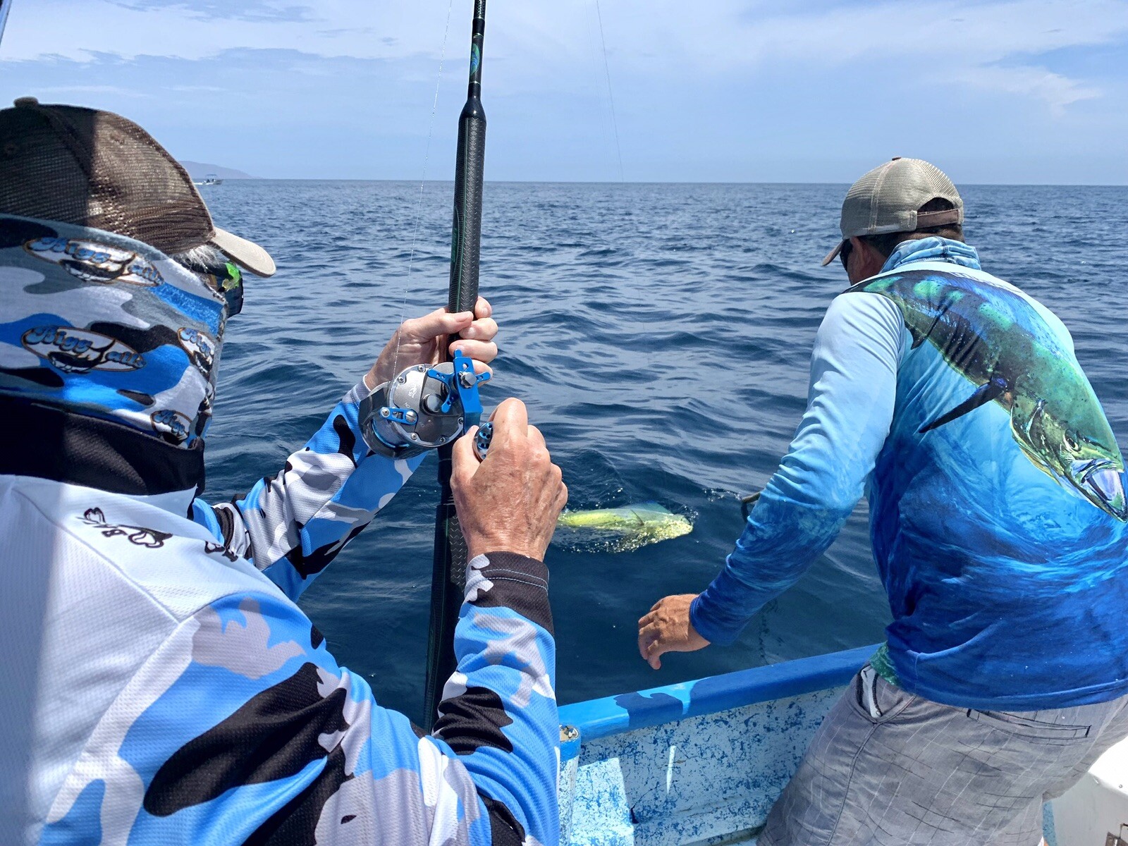 Saltwater Offshore Spinning Rod 7′ 6”1PC 40-60LB