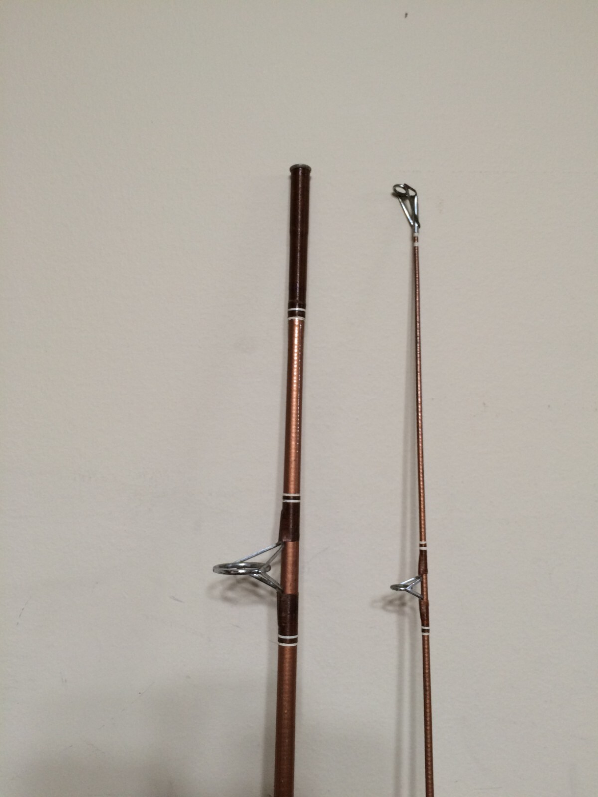 VINTAGE 6.5′ Garcia Conolon Spinning Rod 2pcs #9320 +Long Cork Lt Action w/sock