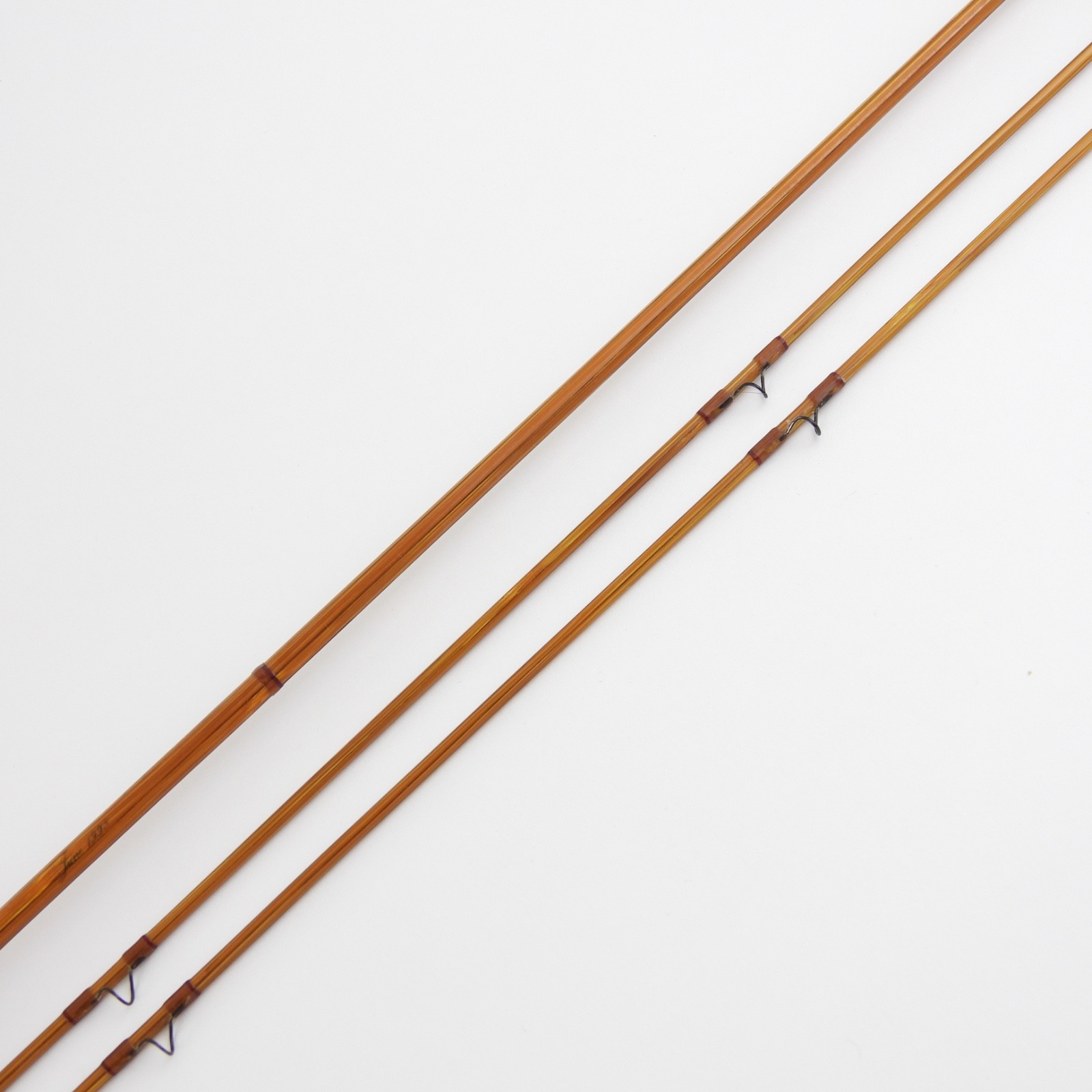 Jon M. Dann “Spring Creek Companion” Bamboo Fly Rod. 7’. 3wt. W/ Tube & Sock.