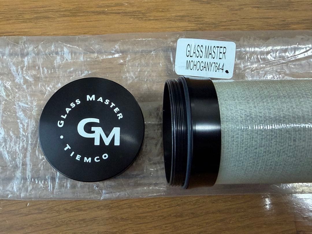 TIEMCO Glass Master Fly Rod 7’6″ #4 4pc Fiberglass Fishing Near Mint Condition
