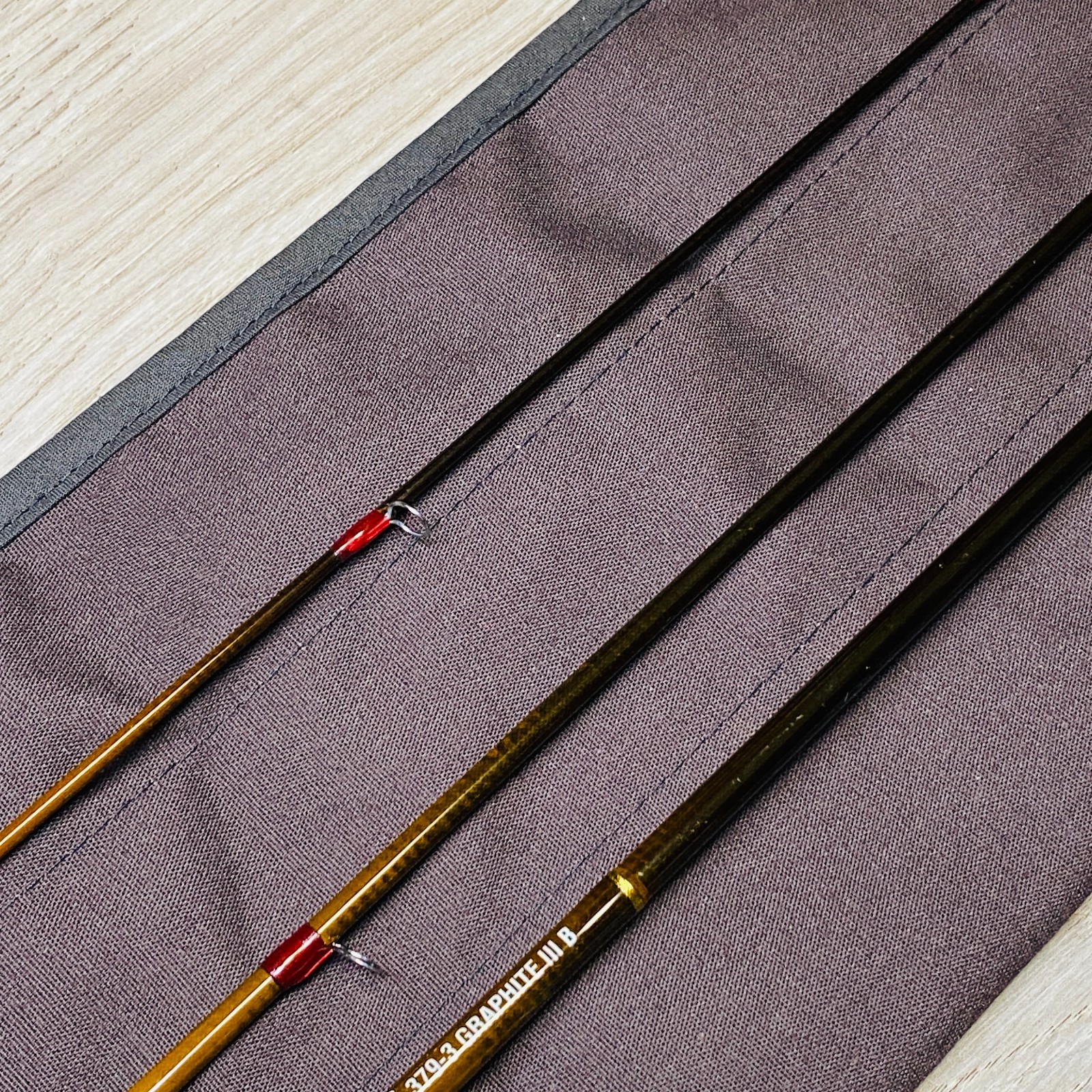 [Excellent] SAGE VPS Light 379-3 Graphite III B 3WT 7’9″ Fly rod w/sock