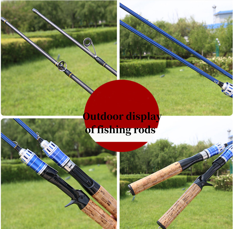 1.68M/1.8M Trout Fishing Rod Carbon Fiber Spinning/casting Rods Lure Pole Travel