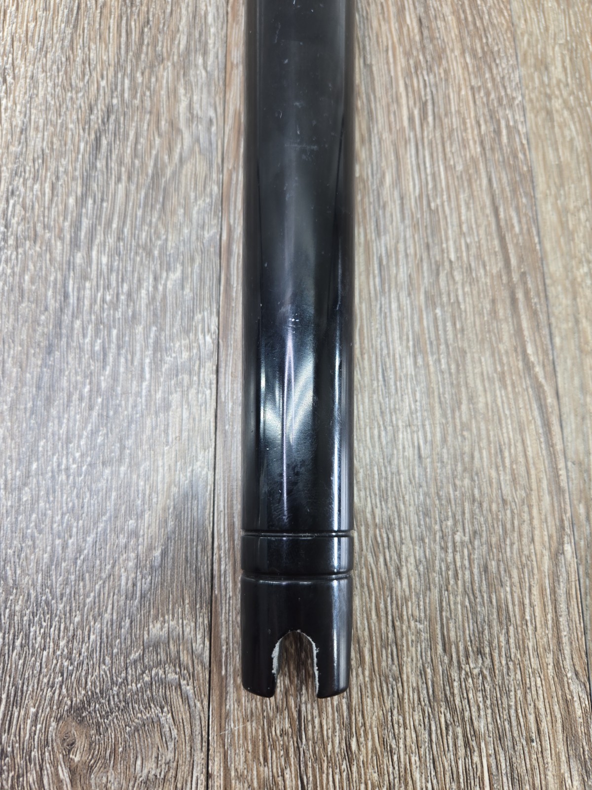 Aftco Black Aluminum Straight 18″ Butt – 1.25″ ID – Loose Part ONLY