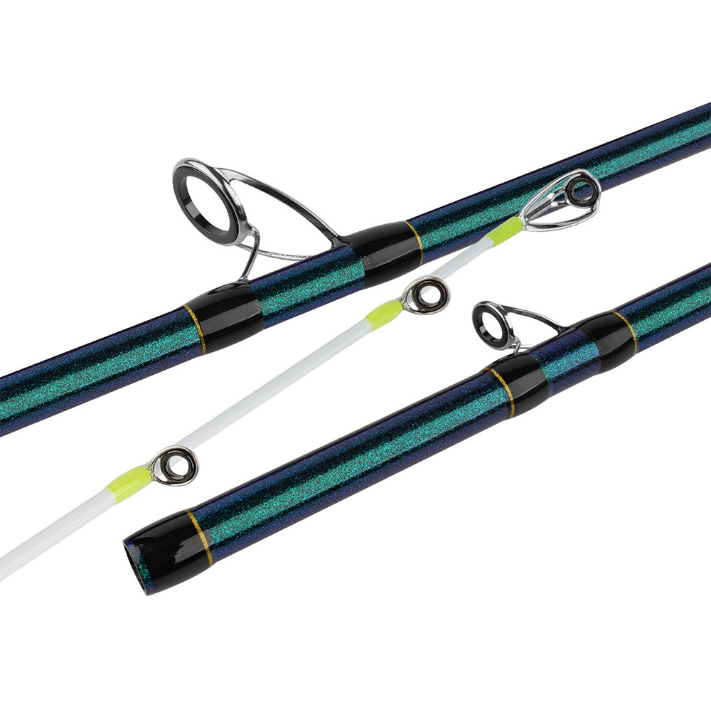 HAIBAO Seawater Boat Rod 6’6″ 10-25lb Spinning Casting Rod Carbon Solid Tips
