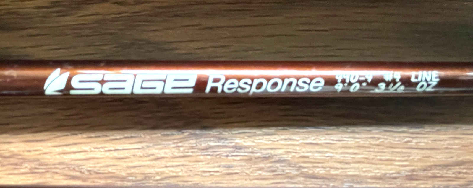 Sage Response 490-4 4 Line 9’0″ 3-1/8oz Tube Used Fly Fishing Rod Carbon Japan