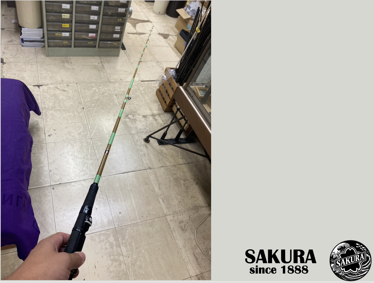 Japanese Spinning & Baitcasting Rod for Saltwater Freshwater Fish L JDM SAKURA