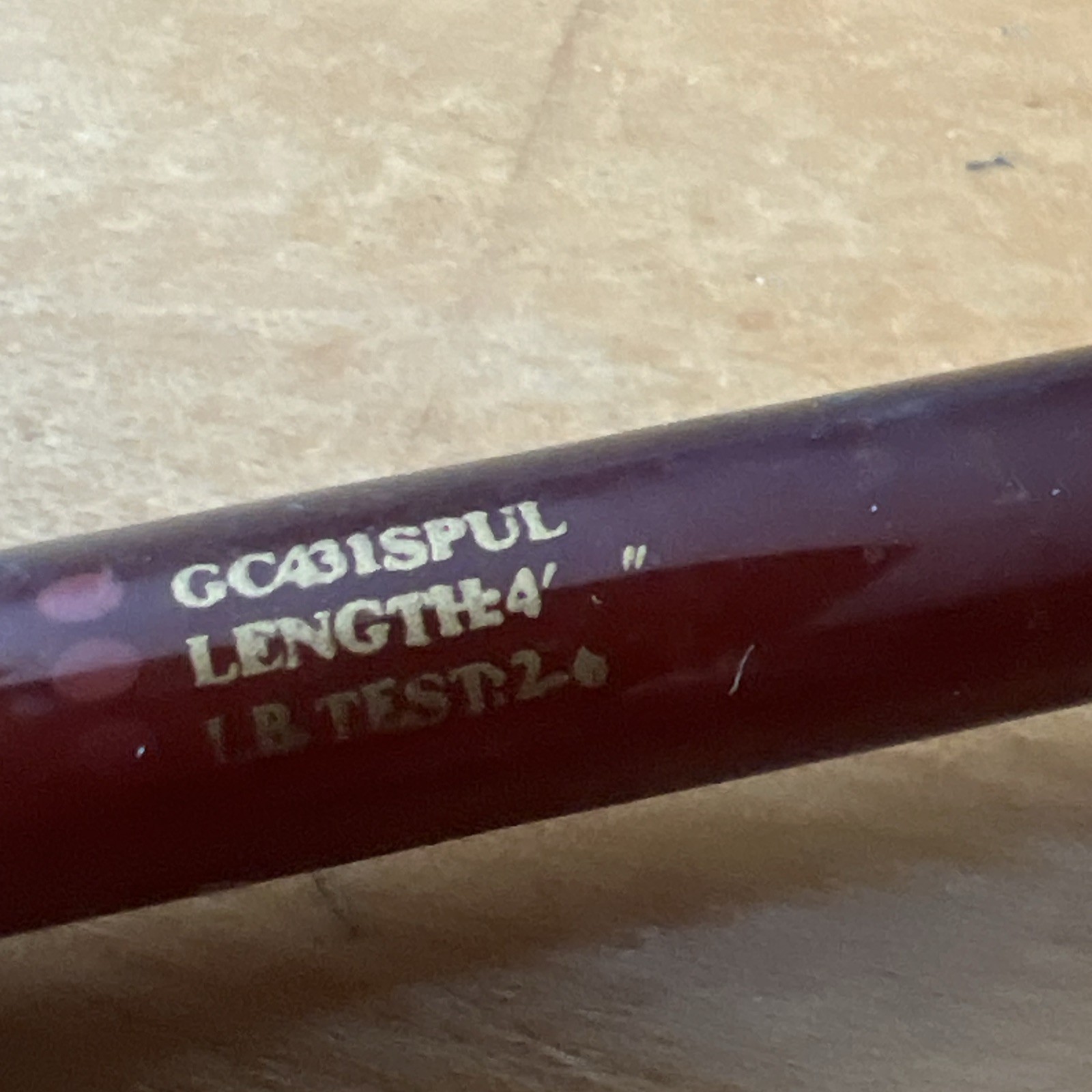 Silstar Glass Classic Ultra Light 4′ Spinning Rod 1 Pc Fiberglass. Nice!