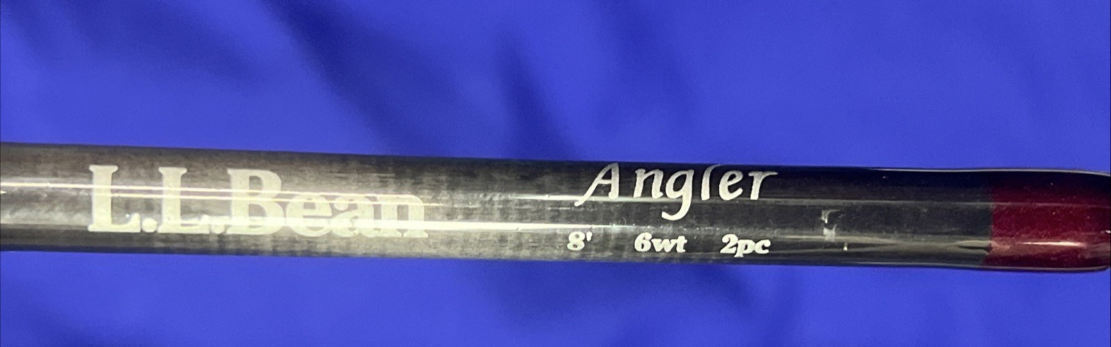 L.L. Bean Angler Fly Fishing Rod 8′ 6wt 2pc BROKEN TIP
