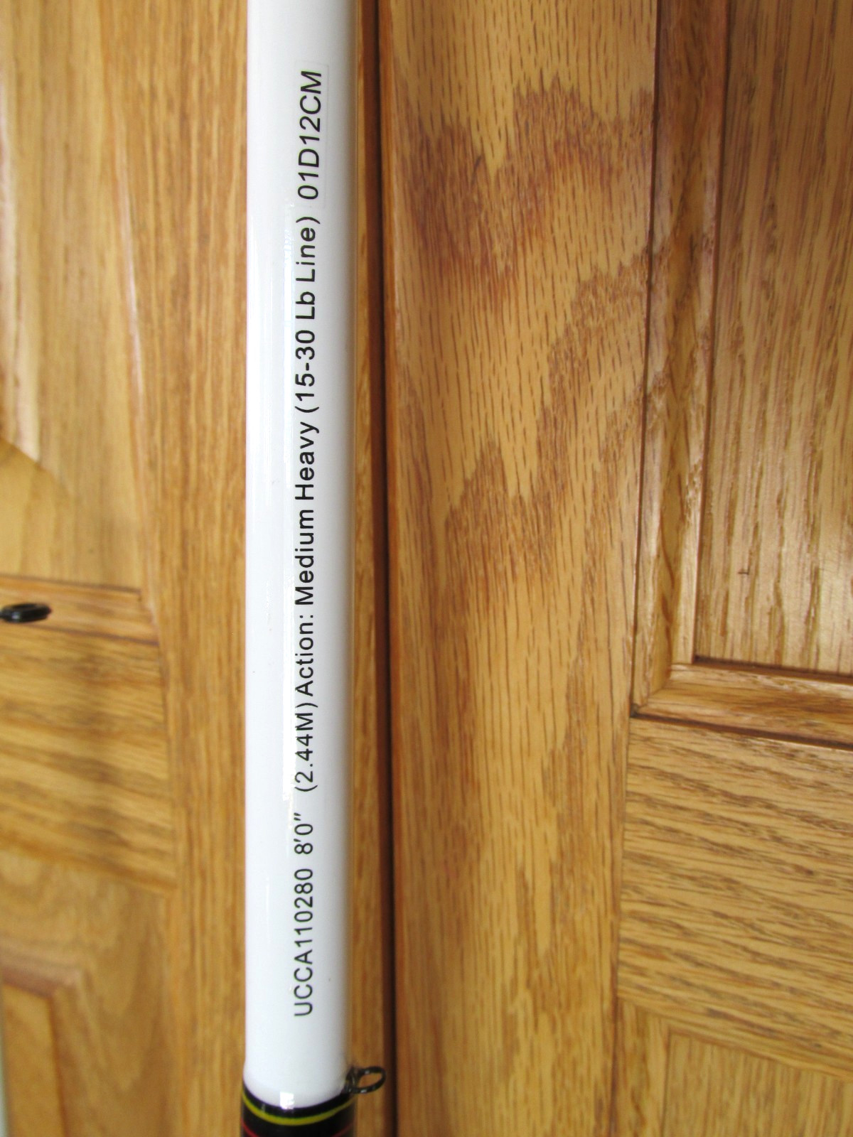 STRAIGHT BUTT! SHAKESPEARE UGLYSTIK CATFISH~8′ 2 pc~Casting Rod~Med Heavy NEW