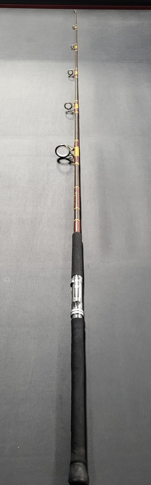 Sam Scott Palm Beach Original 7’6″ Spinning Rod, Split Foam Grip, 6 Guides, EX