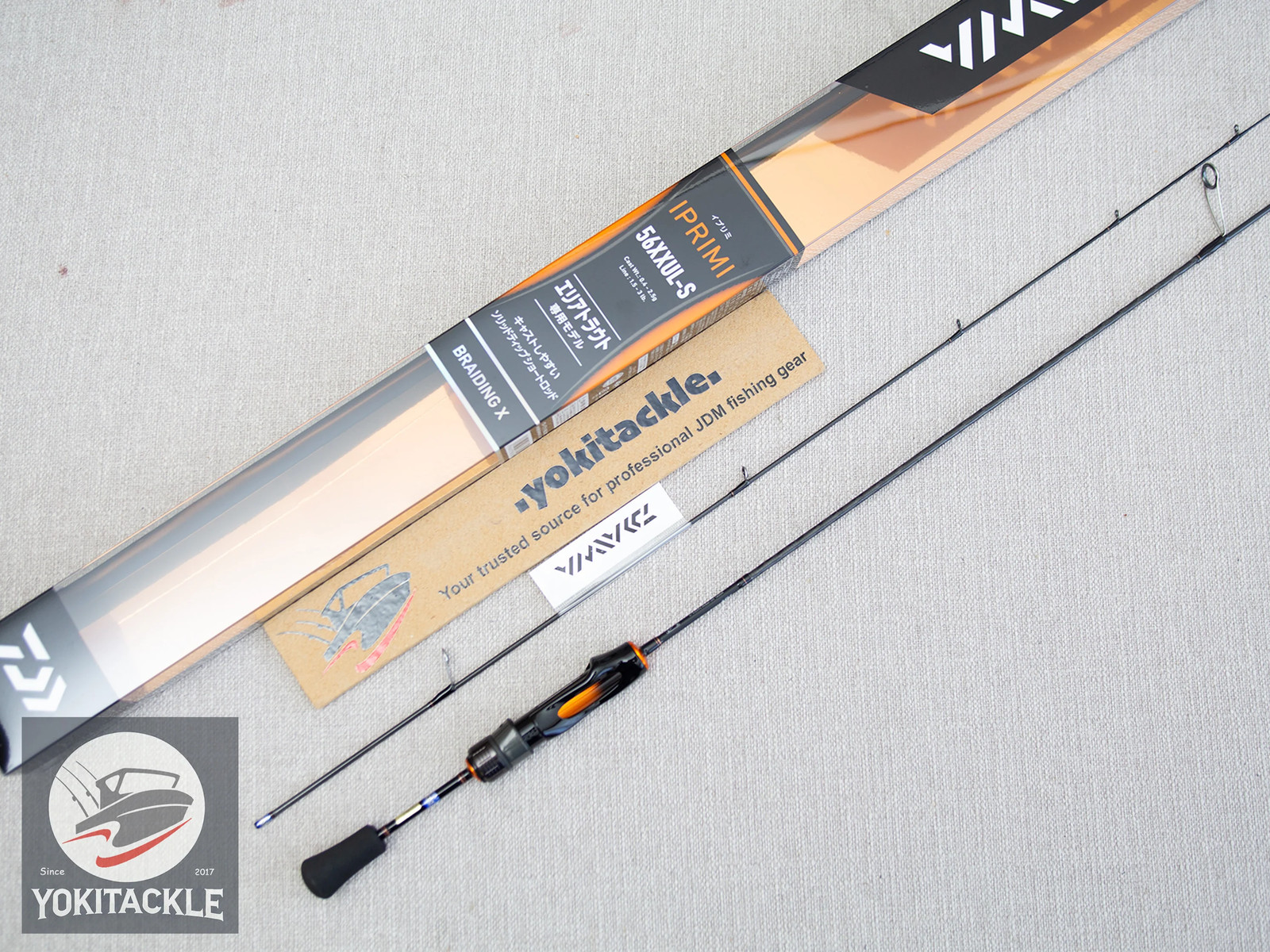DAIWA Iprimi 56XXUL-S Spinning Rod