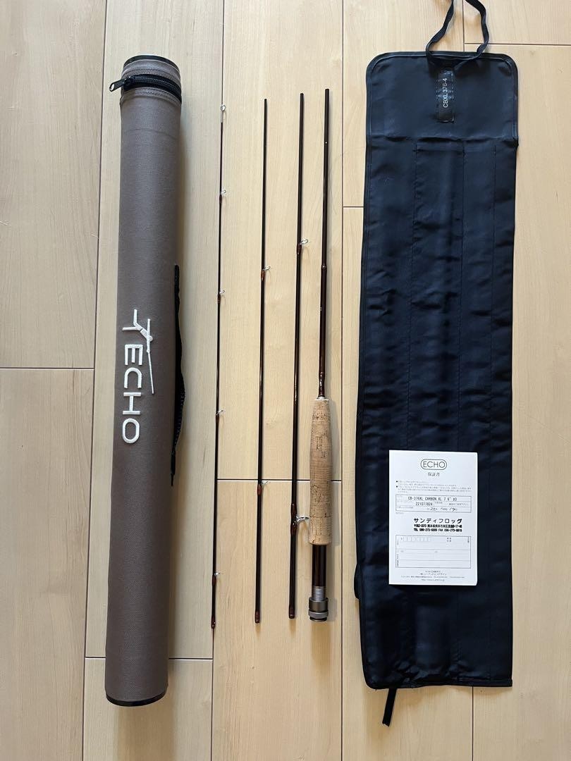 ECHO CARBON-XL 7’6″ #3 Fly Rod Fishing