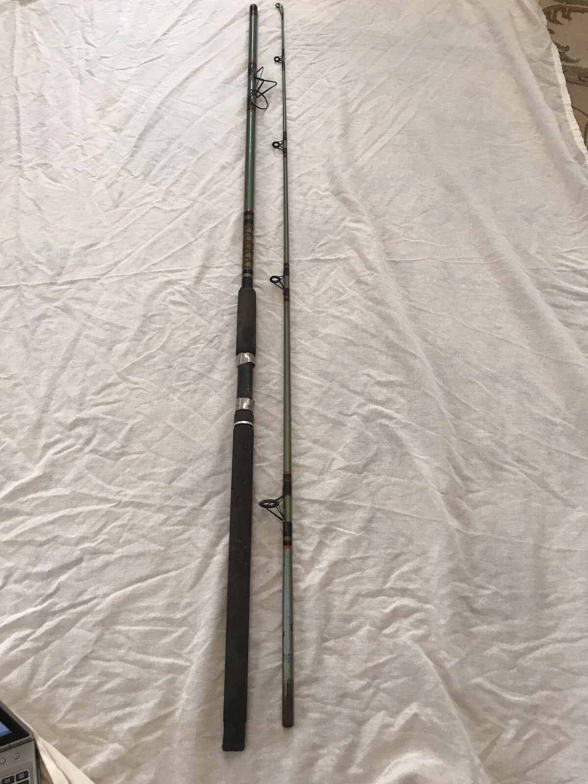 Vintage Maxtec Caster 10′ Large Casting Rod Good