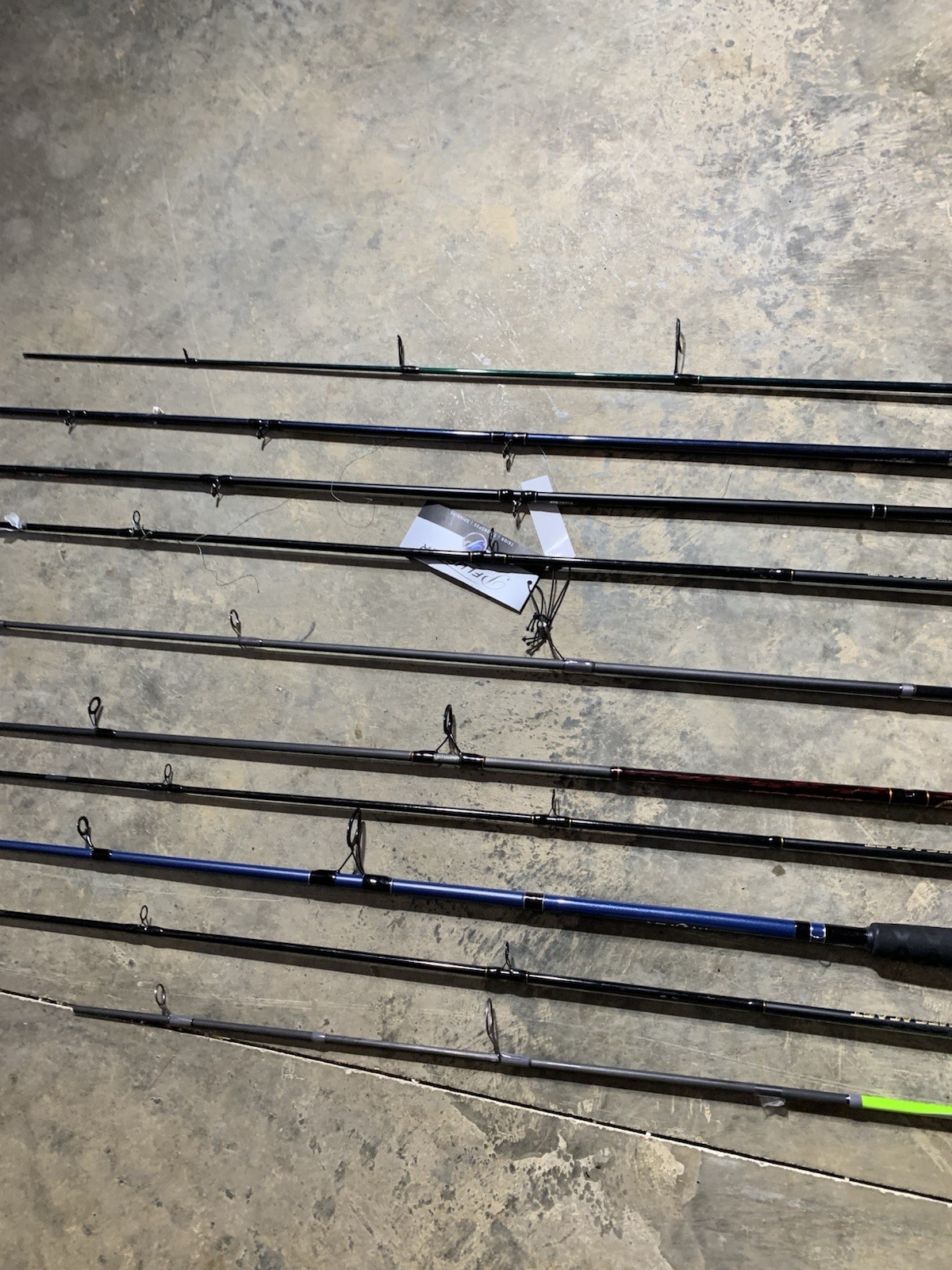 LOT OF 10 BASS PRO SHOP, Lews, FISHING RODS (BROKEN)