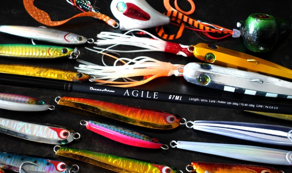 Ripple Fisher Ocean Arrow Agile 67ML Offshore Light Jigging Fishing Rod