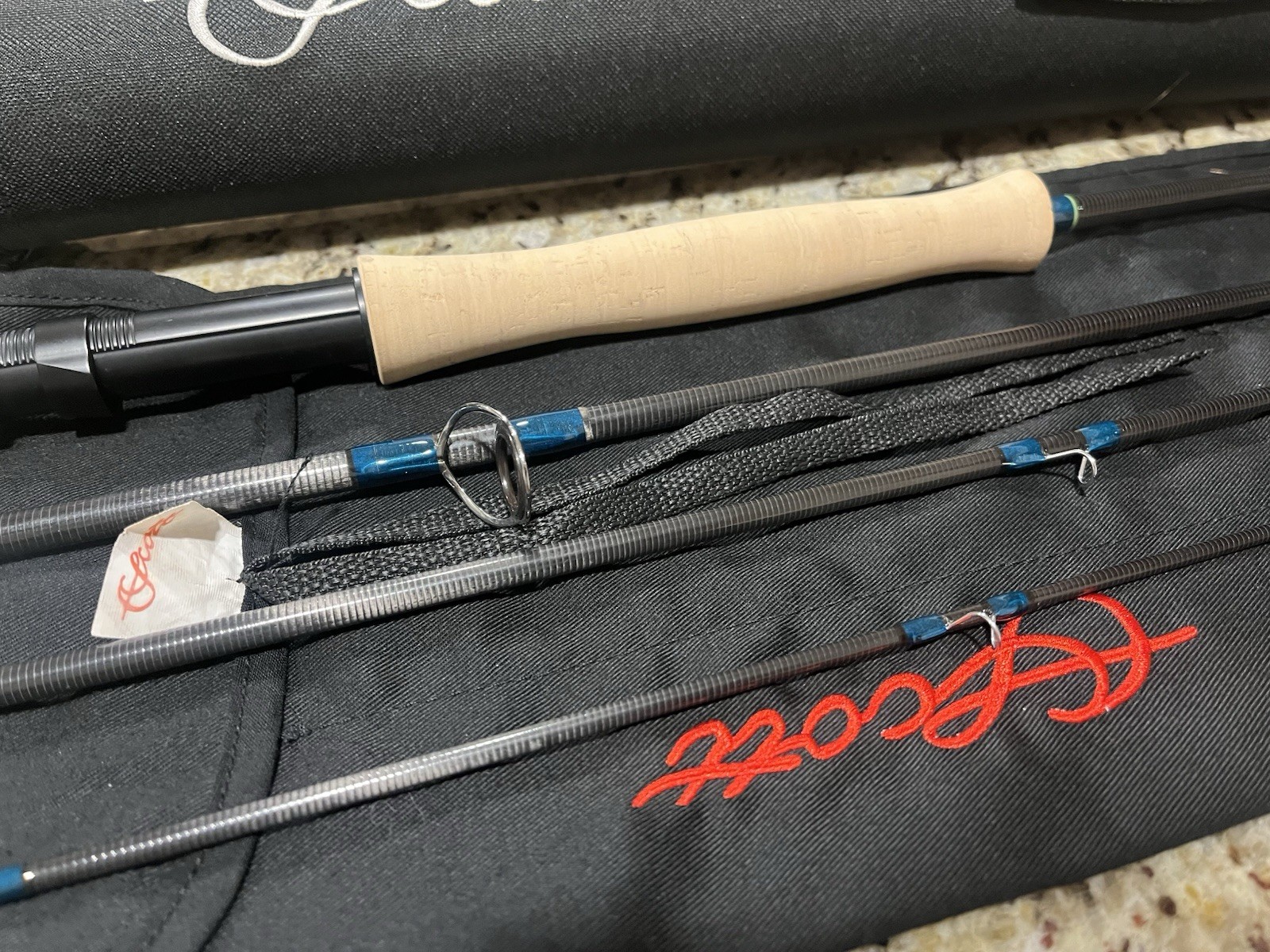 Scott Tidal 9′ 7wt Fly Fishing Rod w/ Tube and Sock