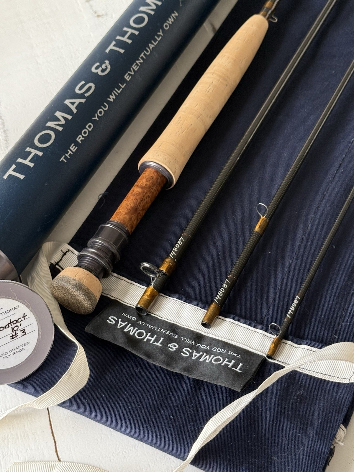 ** BEAUTIFUL**🔥 Thomas & Thomas CONTACT 3wt 10’ft~4pc Fly Rod!!🔥~LQQK~🔥