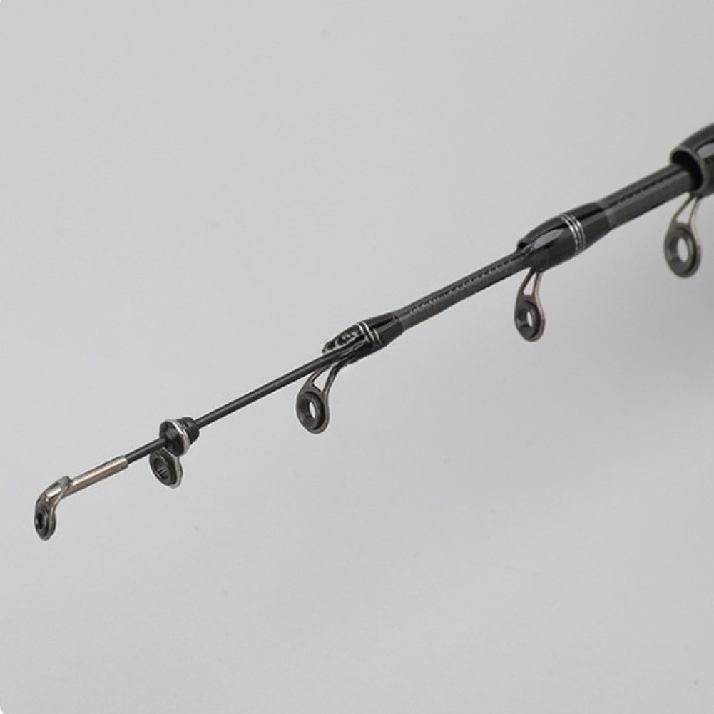 Portable Carbon Rock Fishing Rod Collapses to 46cm 1.8m 2.1m 2.4m 2.7m