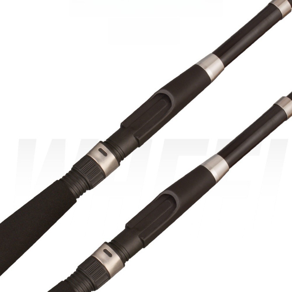1.8m 2.1m Telescopic Fishing Rod Glass Fiber Collapsible for Beach Surf Use