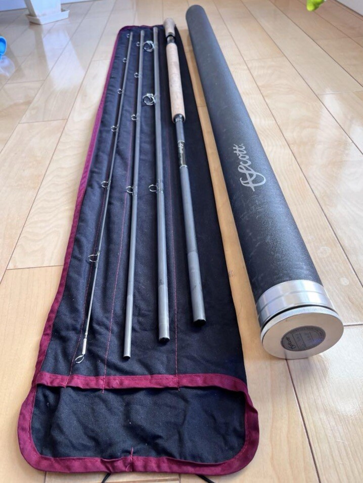Scott LS2 4pc 14ft 8wt Fly Rod Fishing