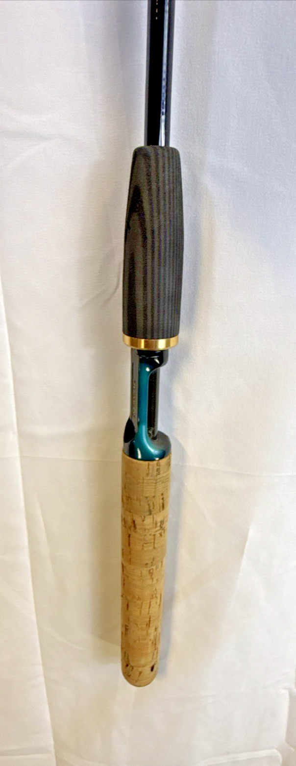 Vintage Zebco Quantum XL Graphite QXLS 60M 6′ Spinning Rod 1pc Medium Action