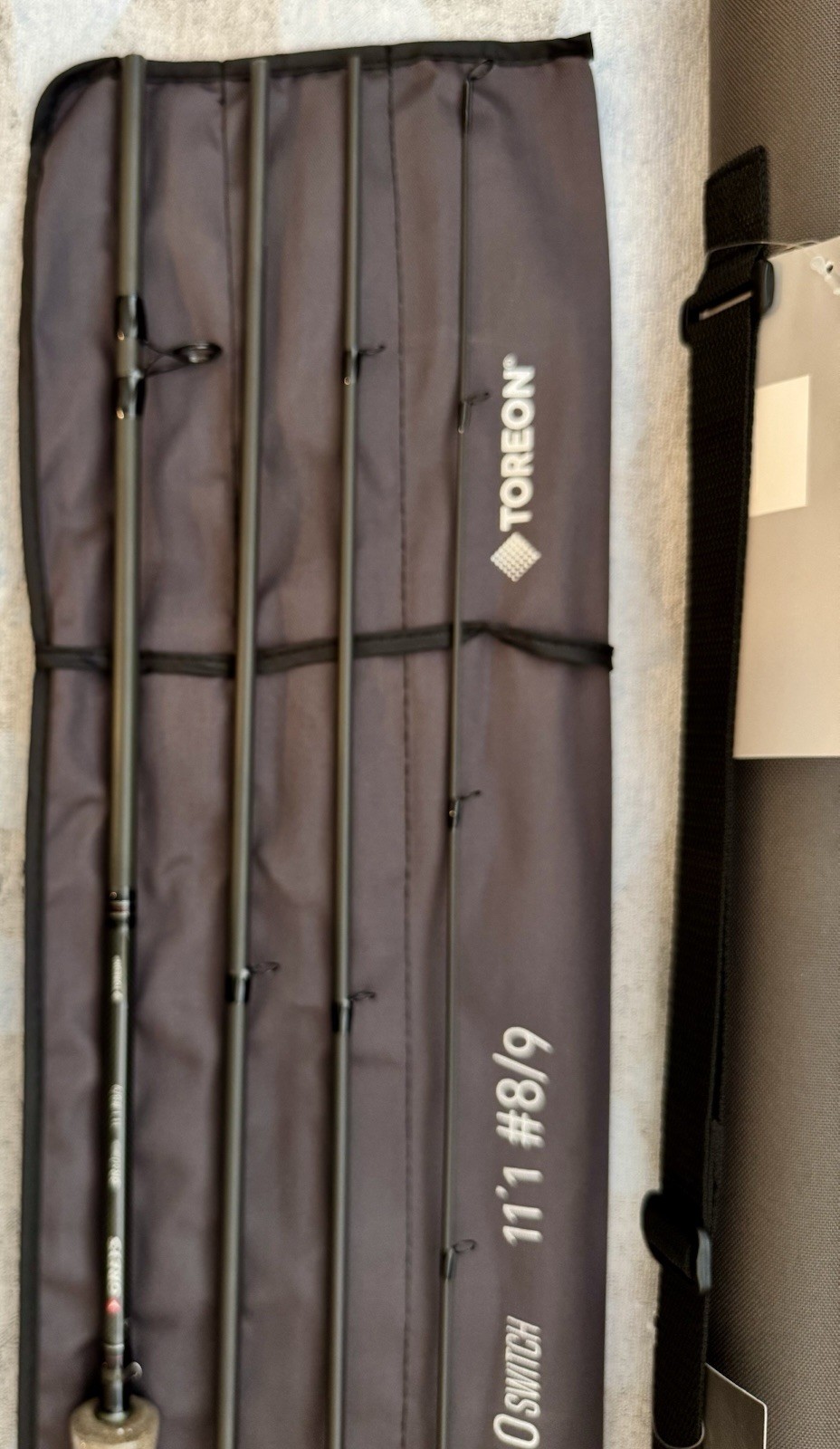 Greys GR60 Fly Fishing Rod DH Switch #8/9 WT 11’-1” With Soft Bag & Tube (New)
