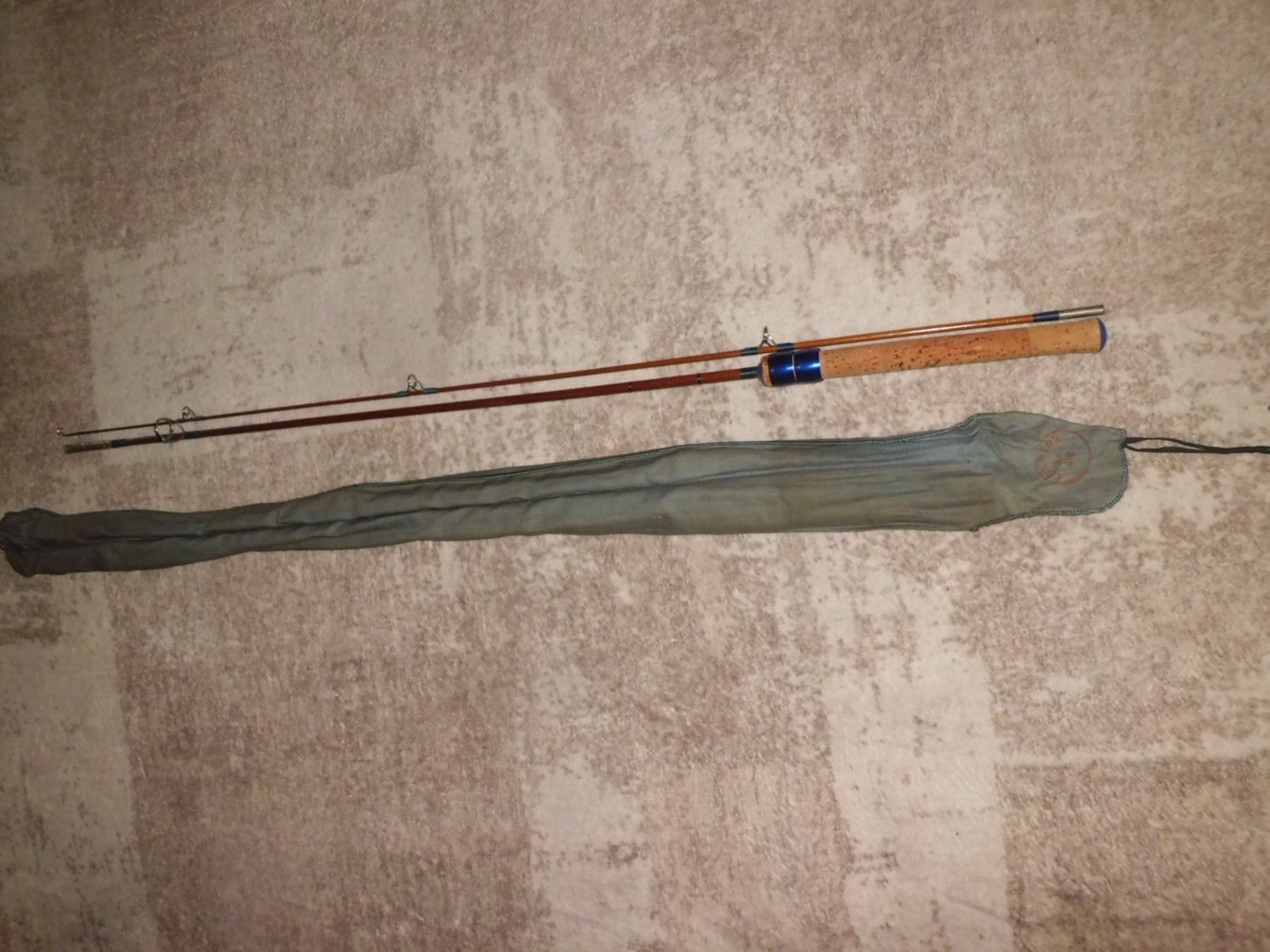 Vintage CONOLON Live Fiber Air-Flite 412 Spinning 6’6″ Rod made in USA