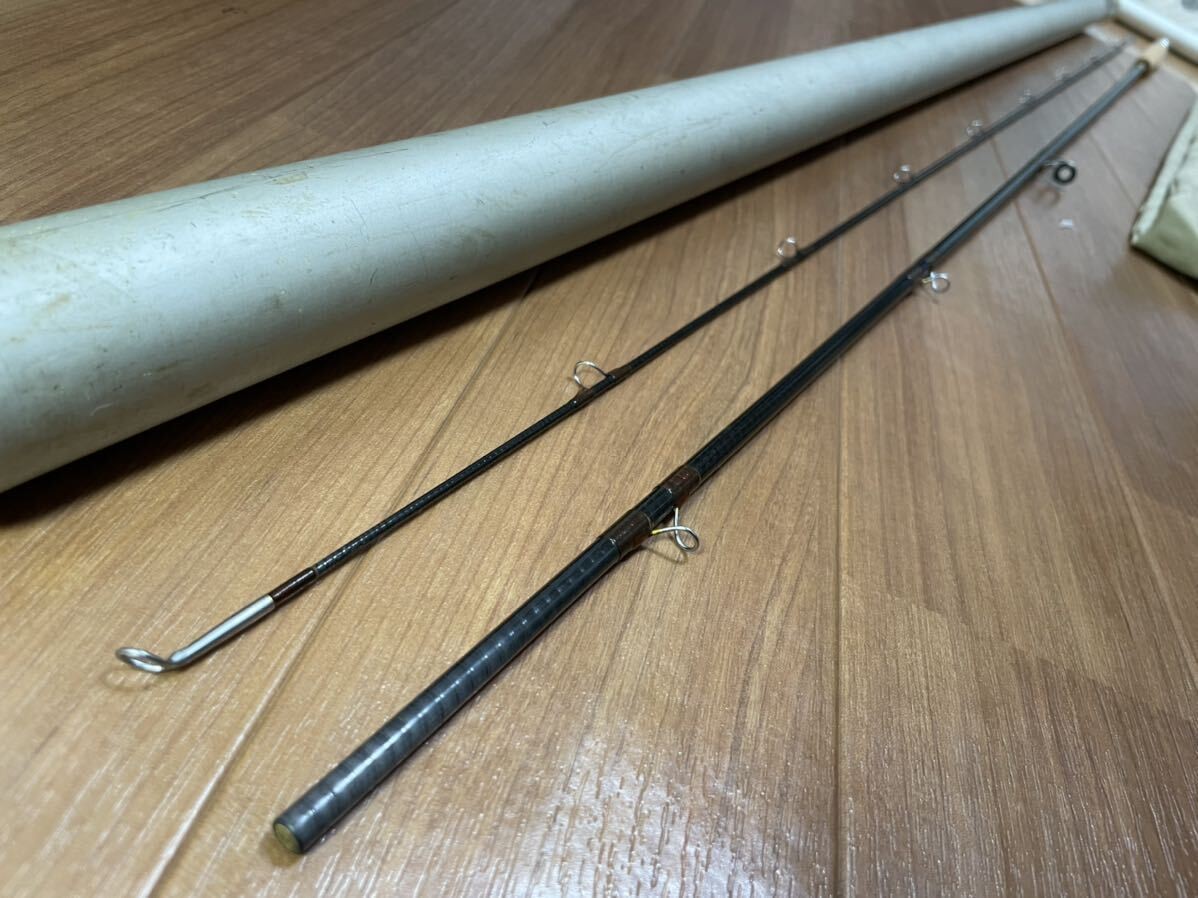 ORVIS Graphite RIVERMASTER 9.5ft 3-5/8oz 8 Fly Fishing Rod Red Label Early Old M