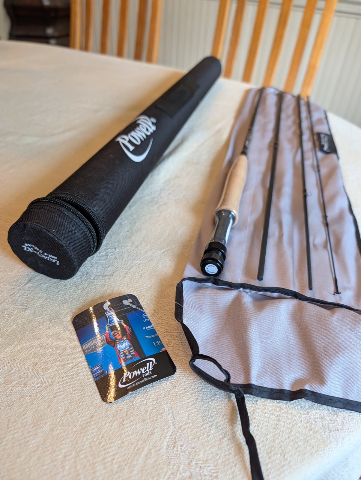 Powell Legacy XL 906-4 Fly Fishing Rod ( 9′ — 6wt — 4 Piece ) MINT in TUBE