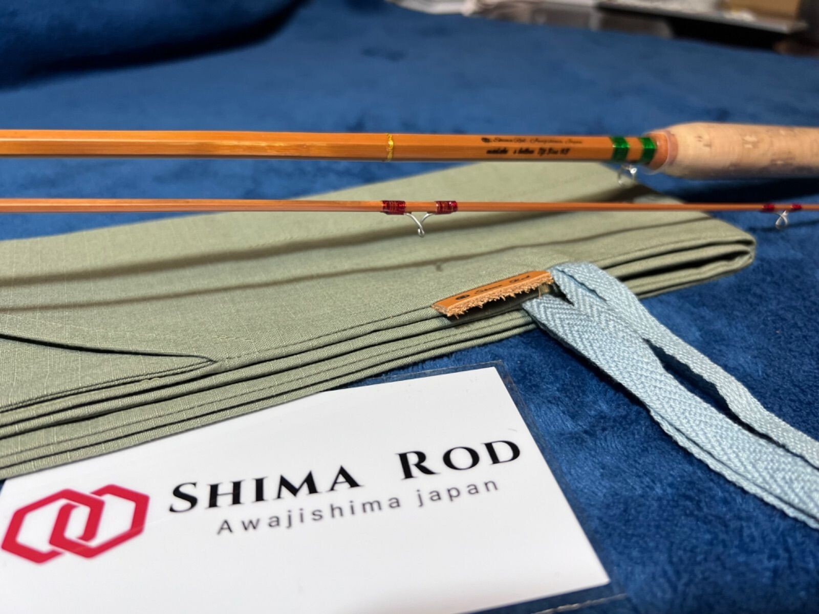 Shima 7f3in #3 2ps Bamboo Rod Fly Rod Ship From Japan NEW F/S