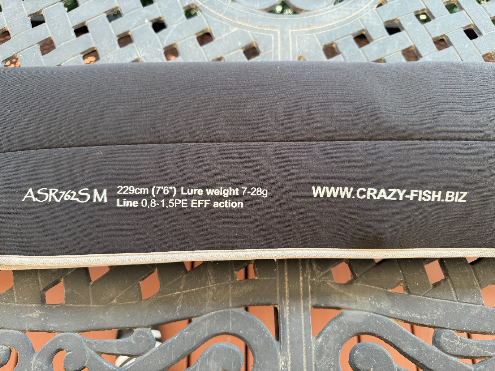 Crazy Fish Arion ASR762SM, 7’6″, Medium, Extra Fast, 0.8-1.5PE, 7-28g, Spinning