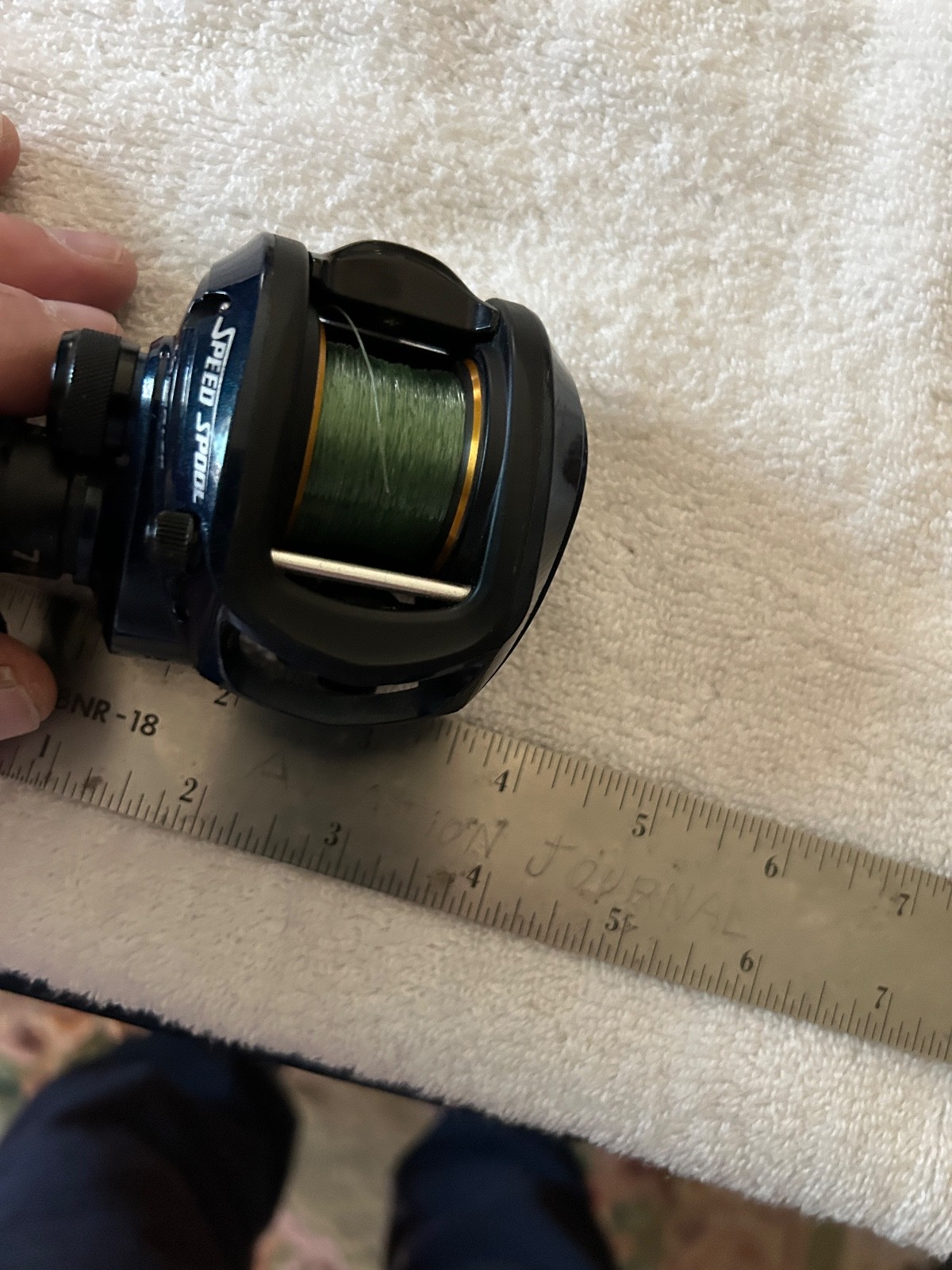 Lews Lazer Spark Speed Spool Reel