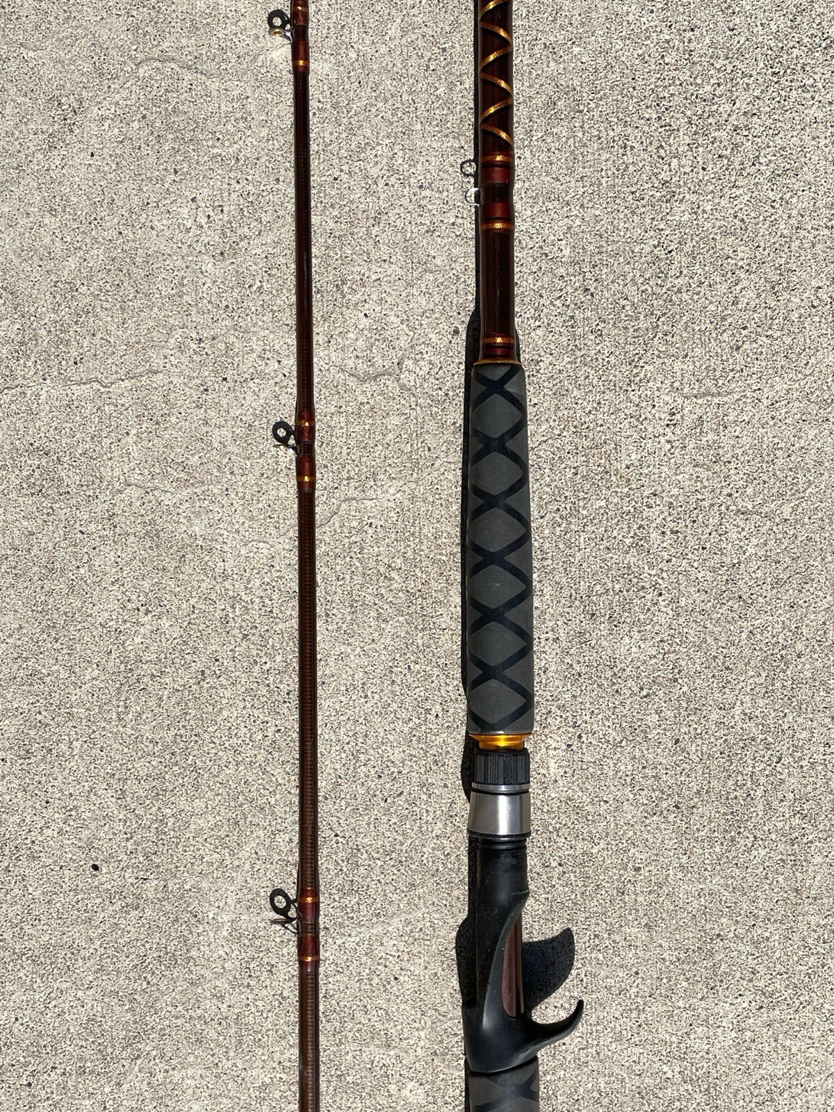 Berkley Buzz Ramsey Air Rod Complex Matrix 10’6” Herring Heavy 2-pc Casting Rod
