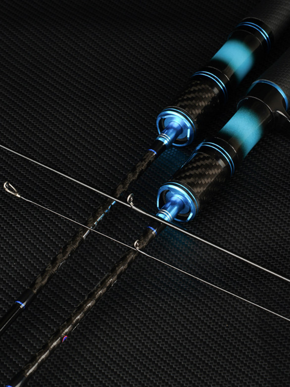 Carbon Fiber Fishing Lure Rod 1.5M 1.68M 1.8M Pole Spinning Casting Rod Lure Rod