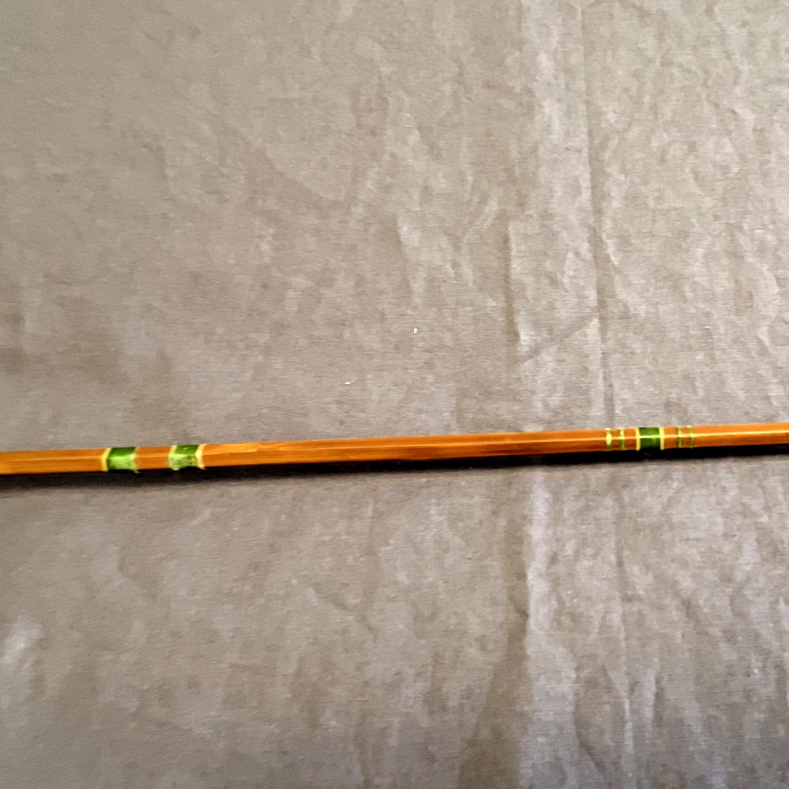 Montague Rapidan Bamboo 9ft 3pc Spinning Rod Cork Handle Moderate Med Vintage