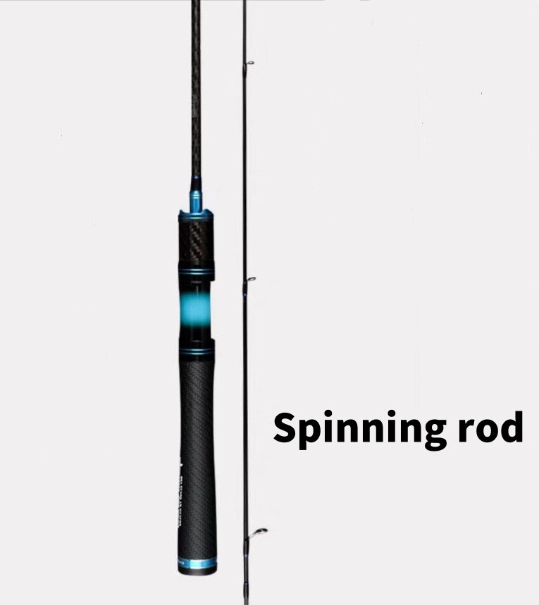 Carbon Fiber Fishing Lure Rod 1.5M 1.68M 1.8M Pole Spinning Casting Rod Lure Rod