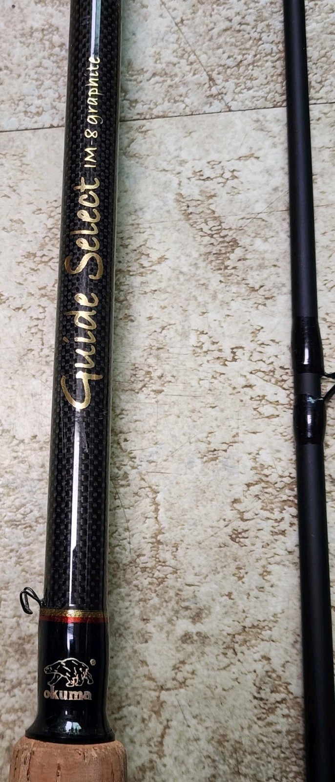 Okuma Guide Select Im-8 Graphite 8’6″ 2pc Med-hvy 10-20lb Casting Rod EUC