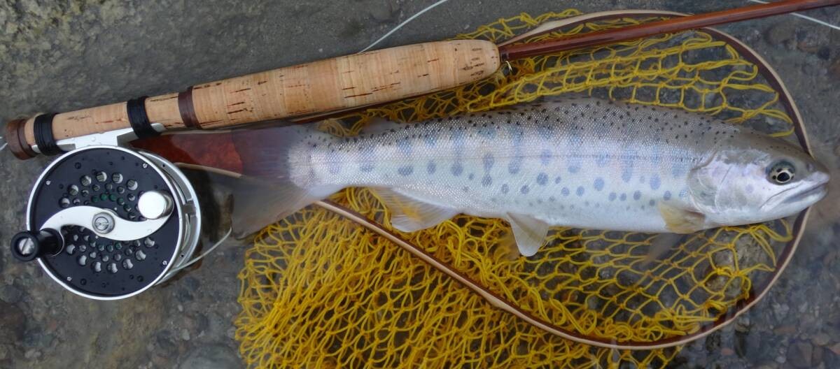 R.W.Summers Co. Bamboo Rod -Migde- 6ft4in 2P2T 4wt A beautiful 2007 Midge rod