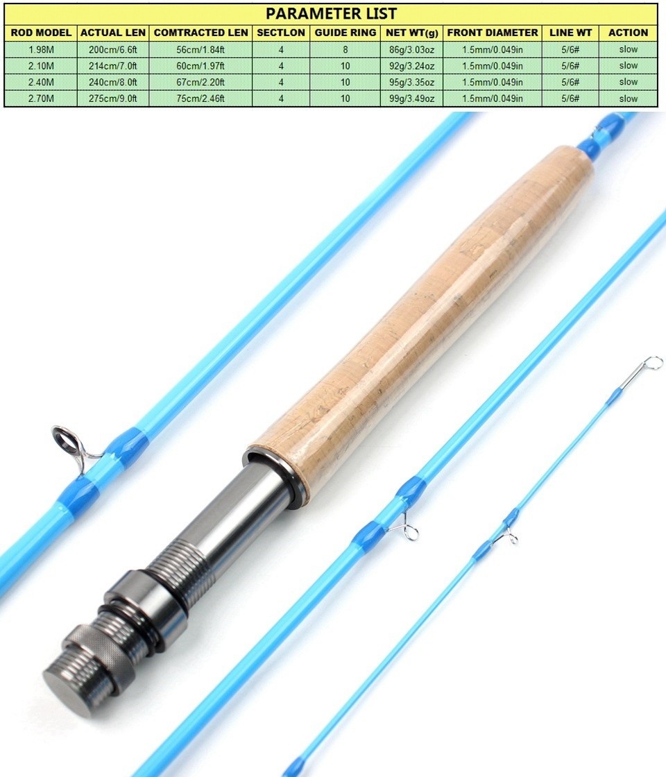 Portable Fishing Rod Carbon Fiber Spinning Casting Rod Travel Pole Fast Action