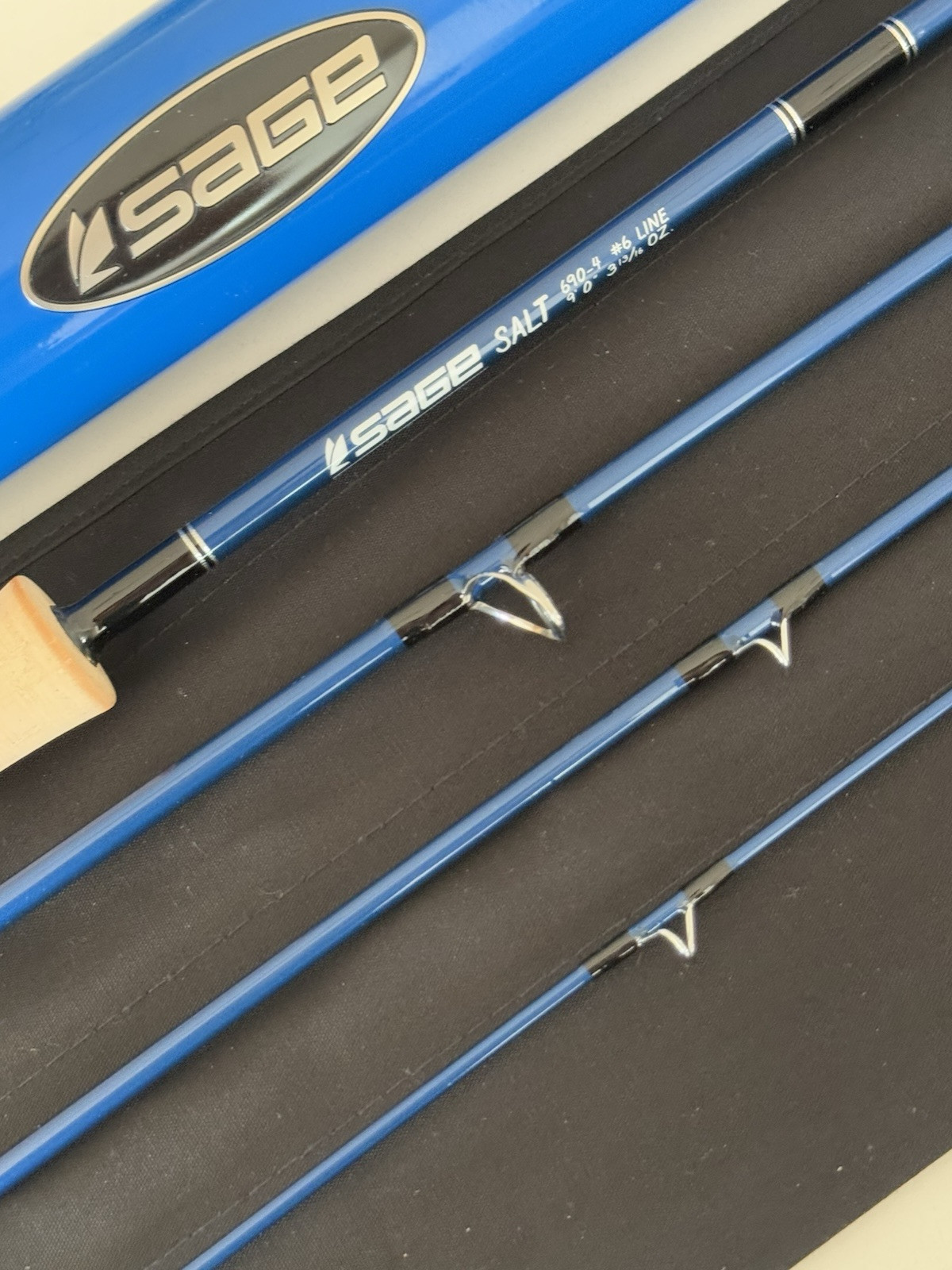 **BEAUTIFUL** 🔥 SAGE SALT 6wt. 9’ft~4pc FlyRod!! 🔥~MINT~🔥
