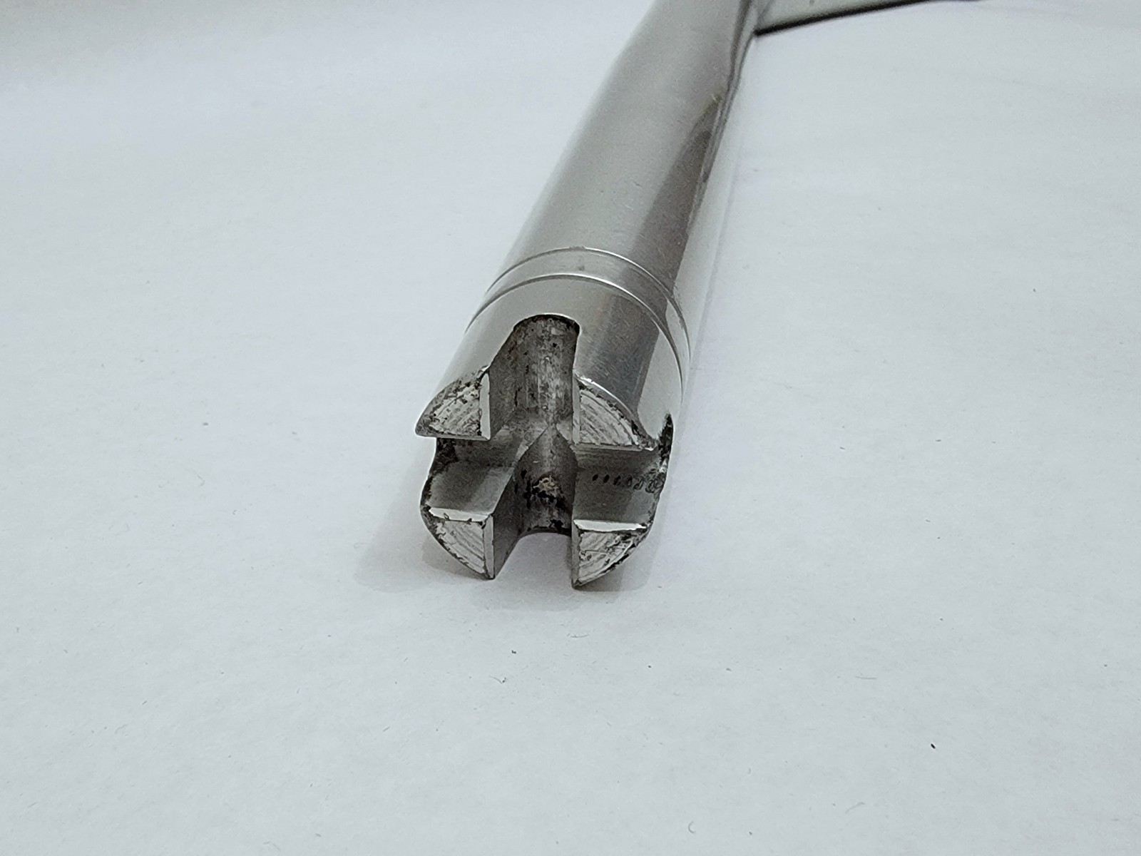 AFTCO #UBC Curved Silver Aluminum Marine Fishing Rod UniButt Bent Holder